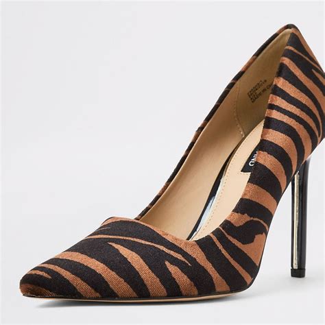 tiger print shoes ladies